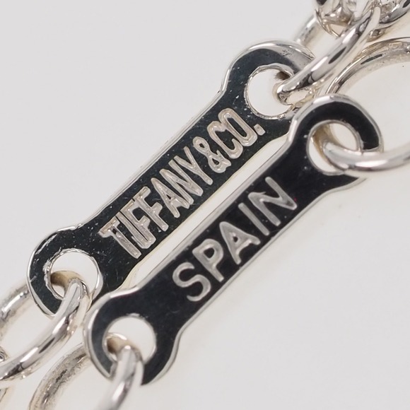 TIFFANY Open Heart Silver 925 Women's Necklace - Picture 7 of 7